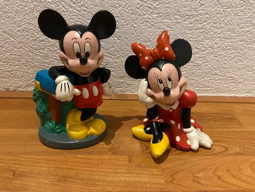 Mickey Mouse en Minnie Mouse spaarpotten Walt Disney, Verzamelen, Disney, Zo goed als nieuw, Mickey Mouse, Ophalen of Verzenden