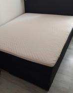 Boxspring van leenbakker., Huis en Inrichting, Slaapkamer | Boxsprings, Ophalen of Verzenden, Gebruikt, Tweepersoons, Zwart