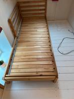 ikea uitschuifbed 80/160, Huis en Inrichting, Slaapkamer | Bedden, Ophalen, Wit, Tweepersoons, Zo goed als nieuw