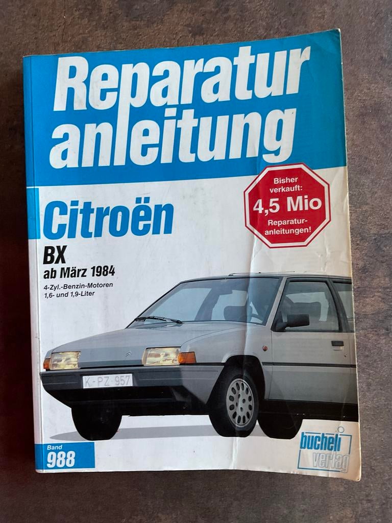 Citroën BX Reparatiehandleiding - Bucheli Verlag, Ophalen of Verzenden, Gelezen, Citroën