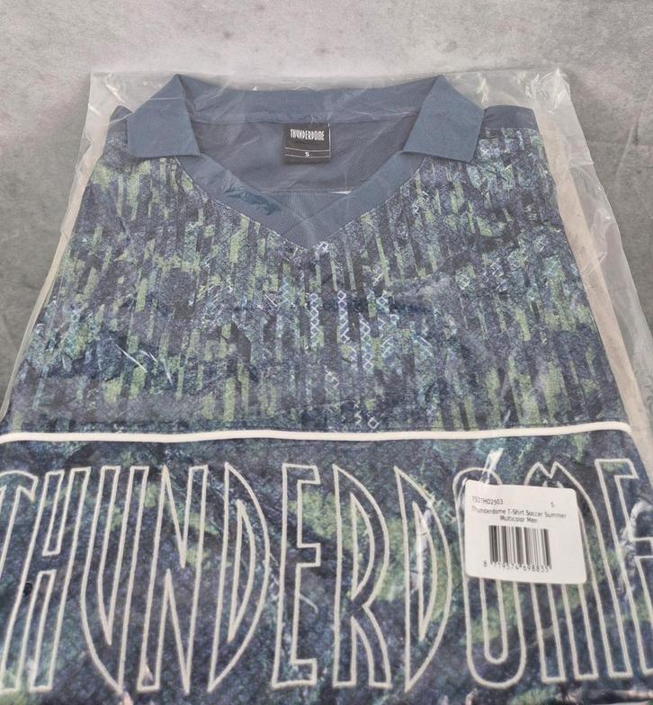 Thunderdome soccershirt, Kleding | Heren, T-shirts, Nieuw, Maat 46 (S) of kleiner, Blauw, Ophalen of Verzenden