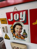Vintage Joy Sinas Reclamebord, Reclamebord, ., Ophalen of Verzenden, .