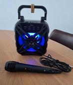 Nieuwe Caraoke Brainz microfoon met luidspreker set., Audio, Tv en Foto, Karaoke-apparatuur, Ophalen of Verzenden, Zo goed als nieuw