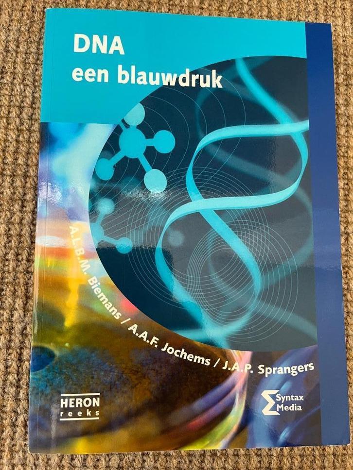 DNA een blauwdruk ZGAN Biemans - Jochems - Sprangers, Boeken, Schoolboeken, Zo goed als nieuw, Overige vakken, Overige niveaus