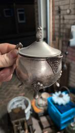 Zilveren Suikerpot met Deksel, Antiek en Kunst, Ophalen of Verzenden