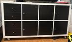 Ikea Kallax kast 8 vakken, Ophalen, Gebruikt, 100 tot 150 cm, Minder dan 100 cm