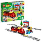 LEGO DUPLO stoomtrein 10874, Ophalen, Zo goed als nieuw, Complete set, Duplo