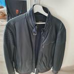Lederen Heren jas Maat XL Donkerblauw, Kleding | Heren, Jassen | Winter, Ophalen of Verzenden, Zo goed als nieuw, Maat 56/58 (XL)
