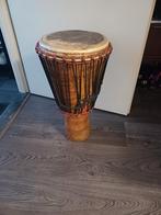 Grote houten djembe, Muziek en Instrumenten, Ophalen of Verzenden, Gebruikt, Trommel