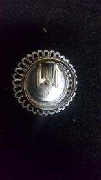 s 321 , dasclip, zilver rood, Ophalen of Verzenden, 'T Olde Gre-j, Info@toldegrej.nl, Endepoelstraat 20f Didam