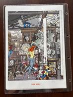 Franka - Henk Kuijpers Veilingprent 2021 'Kijk nou', Eén stripboek, Nieuw, Ophalen of Verzenden, Henk Kuijpers