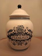 Vintage Flemoxin Apothekerspot met Deksel, Ophalen of Verzenden
