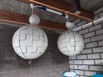 2x Ikea PS 2014 Hanglamp - Zilver & Goud, Ophalen, Gebruikt, Kunststof, Minder dan 50 cm