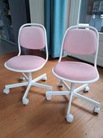 Ikea roze bureaustoelen voor kinderen, Huis en Inrichting, Bureaustoelen, Ophalen, Zo goed als nieuw, Roze