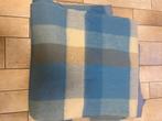 Vintage wollen deken - 2 persoons, Huis en Inrichting, Woonaccessoires | Plaids en Woondekens, Ophalen of Verzenden, Gebruikt