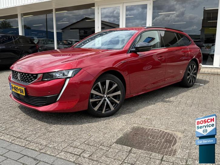 Peugeot 508 SW 1.6 180pk PureTech GT Line | LED | Keyless St, Auto's, Peugeot, Bedrijf, Te koop, ABS, Achteruitrijcamera, Airbags