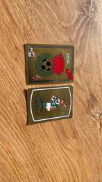 2 x panini euro 88, Verzamelen, Sportartikelen en Voetbal, Ophalen of Verzenden, Zo goed als nieuw, Buitenlandse clubs, Poster, Plaatje of Sticker