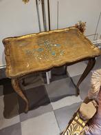 Zeer oud houten Florentijns tafeltje, Ophalen of Verzenden