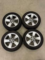 Setje banden met lichtmetalen velgen – 215/55R17, Auto-onderdelen, Banden en Velgen, 17 inch, Ophalen of Verzenden, Personenwagen