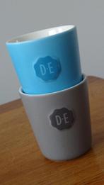 2 Koffiekopjes Van Douwe Egberts., Huis en Inrichting, Keuken | Servies, Ophalen of Verzenden, Zo goed als nieuw, Overige stijlen