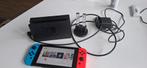 Nintendo switch met toebehoren, Ophalen of Verzenden, Gebruikt, Met 2 controllers, Switch Original
