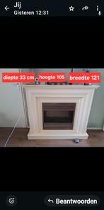 Elektrische haard, Huis en Inrichting, Haarden, Ophalen, Gebruikt, Vrijstaande haard, Elektrische haard