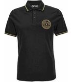 Versace Jeans Couture Nero polo maat m, Maat 48/50 (M), Zwart, Nieuw, Ophalen of Verzenden