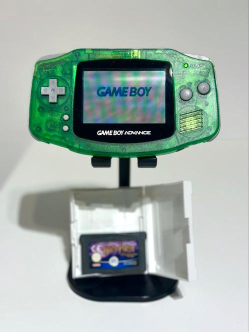 Nintendo Game Boy Advance Transparant Groen (Incl. 2 games!), Spelcomputers en Games, Spelcomputers | Nintendo Game Boy, Zo goed als nieuw