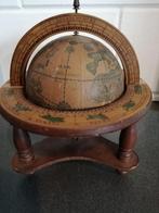 ORIGINELE OUDE ITALIAANSE TAFEL GLOBE WERELDBOL 20X20 CM, Huis en Inrichting, Woonaccessoires | Wereldbollen, Ophalen of Verzenden