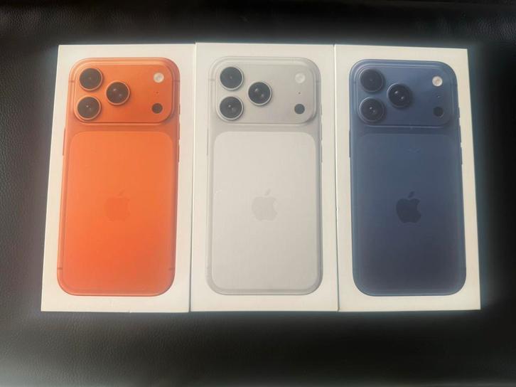 iPhone 17 Pro 256gb 2kleur Nieuw Geseald+Bon 2 Jaar Garantie, Telecommunicatie, Mobiele telefoons | Apple iPhone, Nieuw, 256 GB