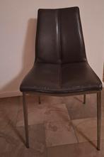 Eetkamerstoel met metalen frame, Huis en Inrichting, Stoelen, Ophalen, Gebruikt, Eén, Modern