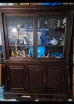 Te KOOP degelijke Buffetkast, Huis en Inrichting, Kasten | Buffetkasten, Ophalen, Gebruikt, 100 tot 150 cm, Teakhout