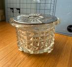 Glazen theelicht, Antiek en Kunst, Ophalen of Verzenden