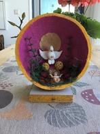 kerststal in halve kokosnoot Brazilië, Ophalen of Verzenden, Gebruikt