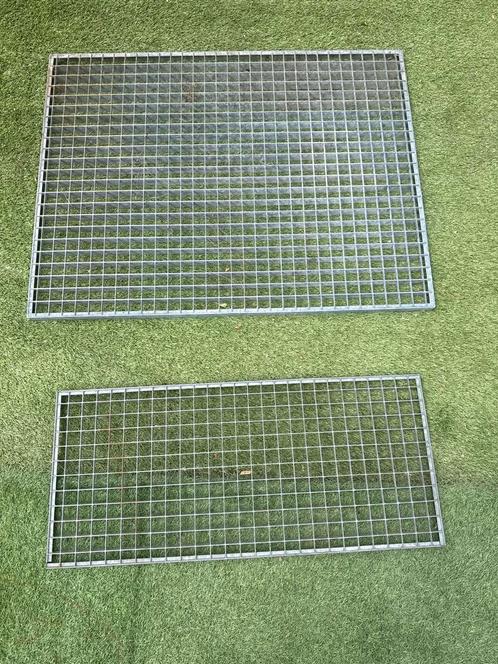 IJzeren Loop Roosters, Doe-het-zelf en Verbouw, Ladders en Trappen, Gebruikt, Ladder, Minder dan 2 meter, Opvouwbaar of Inschuifbaar