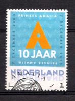 gestempelde zegel. persoonlijke: prinses Amalia 10 jaar, Postzegels en Munten, Postzegels | Nederland, Ophalen of Verzenden, Na 1940