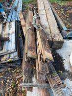 Hardhouten vlonderplanken(brandhout), Tuin en Terras, Palen, Balken en Planken, Ophalen of Verzenden, Gebruikt, Planken