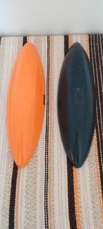 2 Robex kunstof kom schalen vintage jaren 70 oranje groen, Ophalen of Verzenden, Huis en Inrichting