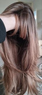 Mooie bruine pruik/haarwerk 24 inch., Sieraden, Tassen en Uiterlijk, Uiterlijk | Haarverzorging, Ophalen of Verzenden, Nieuw, Pruik of Haarverlenging