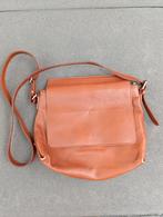 Cowboysbag bruine lederen dames schoudertas, Ophalen of Verzenden, Zo goed als nieuw, Bruin, Schoudertasje