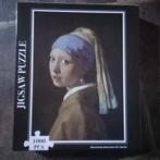 Leuke puzzel Johannes VERMEER.  Meisje met de Parel., Ophalen of Verzenden, Minder dan 500 stukjes, Zo goed als nieuw