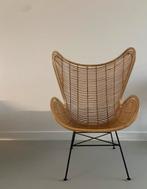 HK Living Egg Chair, Huis en Inrichting, Stoelen, Bruin, Riet of Rotan, Ophalen of Verzenden, Zo goed als nieuw