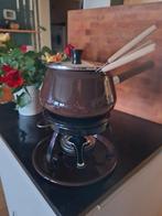 Vintage Kaasfondue, Ophalen, Zo goed als nieuw, Brander, Fonduepan