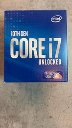 Intel Core i7-10700K – Unlocked – LGA1200, Computers en Software, Processors, 8-core, Ophalen of Verzenden, Zo goed als nieuw