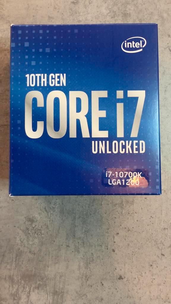 Intel Core i7-10700K – Unlocked – LGA1200, Computers en Software, Processors, Zo goed als nieuw, 8-core, 16-core, 3 tot 4 Ghz