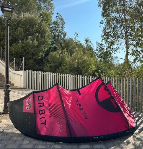 North Orbit 9m 2024 - ZGAN, Watersport en Boten, Kitesurfen, Zo goed als nieuw, Kite, 9 m², Geen board, Ophalen of Verzenden