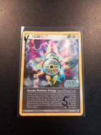 Double rainbow energy 88 / 100 ex crystal guardians holo, Foil, Ophalen of Verzenden, Losse kaart, Zo goed als nieuw