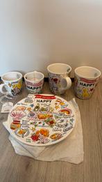 Blond Amsterdam Happy Servies - Nieuw!, Huis en Inrichting, Keuken | Servies, Blond Amsterdam, Nieuw, Ophalen of Verzenden, Aardewerk