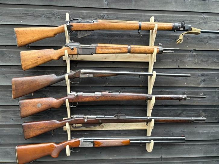 Wand rek T.B.V Geweer Zwartkruit Airsoft, Jacht Schietsport, Verzamelen, Militaria | Algemeen, Overige soorten, Kunstobject, Nederland