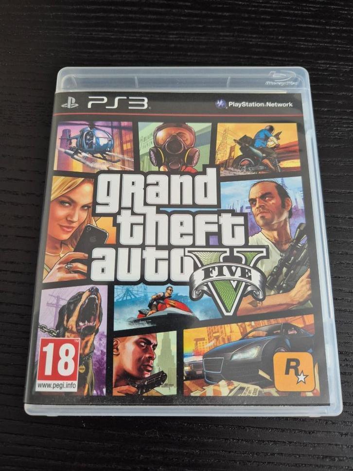Grant Theft Auto V (GTA 5) ps3, Spelcomputers en Games, Games | Sony PlayStation 3, Zo goed als nieuw, Avontuur en Actie, 1 speler